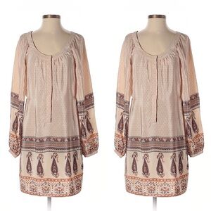 ‘What goes around comes around’ silk dress/blouse